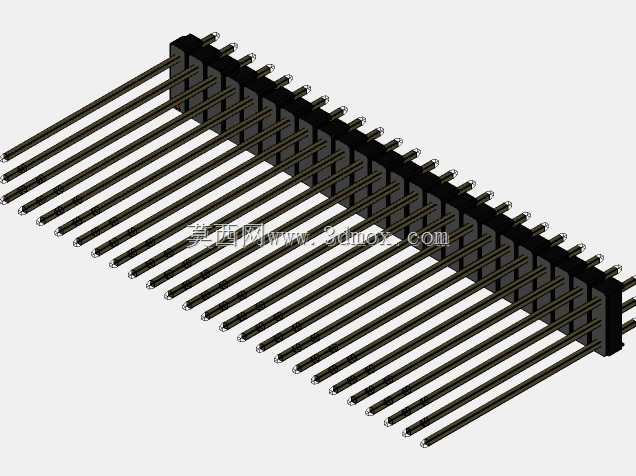 DS1021彩色公头钉100毫米(2.54毫米)系列