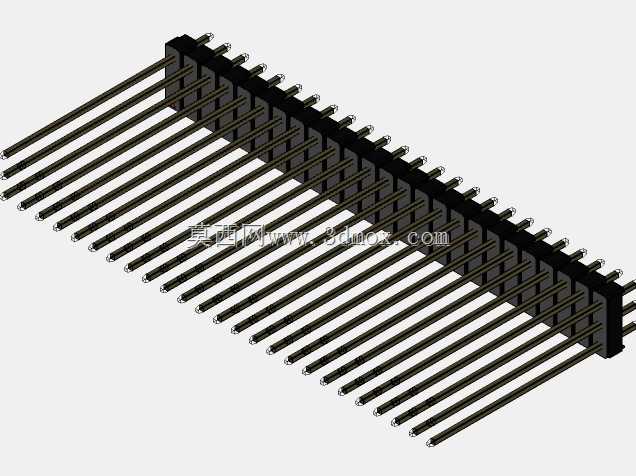 DS1021彩色公头钉100毫米(2.54毫米)系列