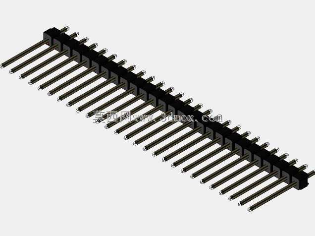 DS1021彩色公头钉100毫米(2.54毫米)系列