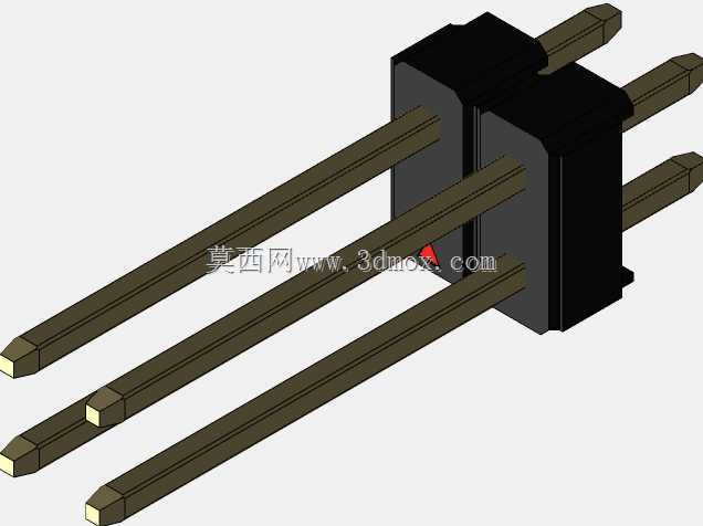 DS1021彩色公头钉100毫米(2.54毫米)系列