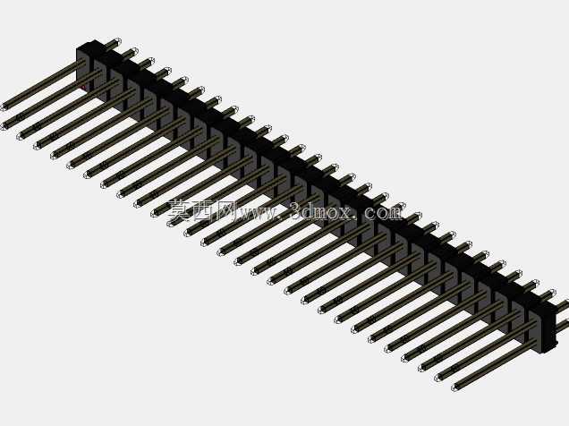 DS1021彩色公头钉100毫米(2.54毫米)系列