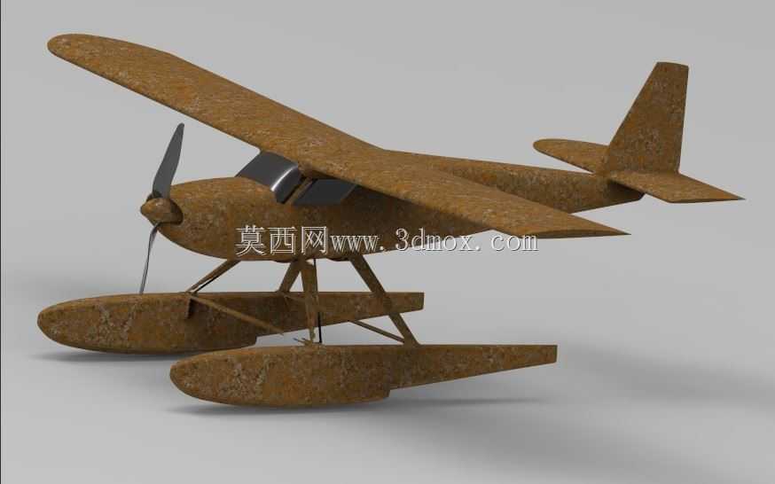RC水上飞机Helio Courier H-295