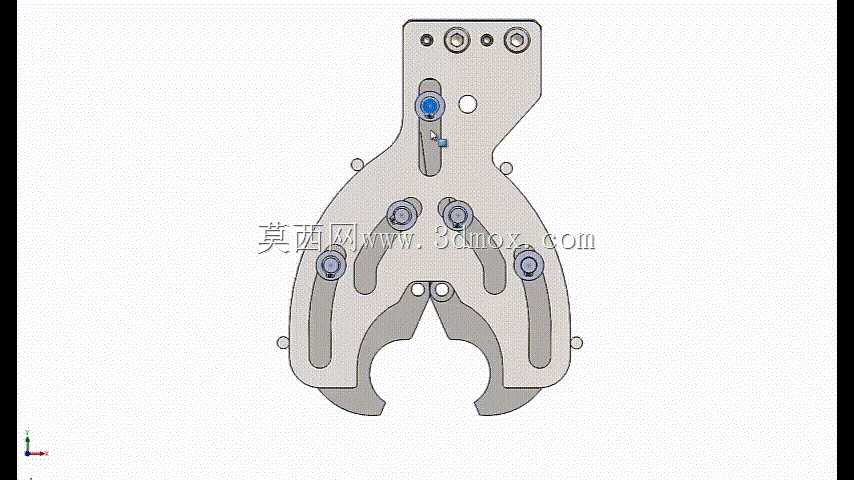 夹持器凸轮机构