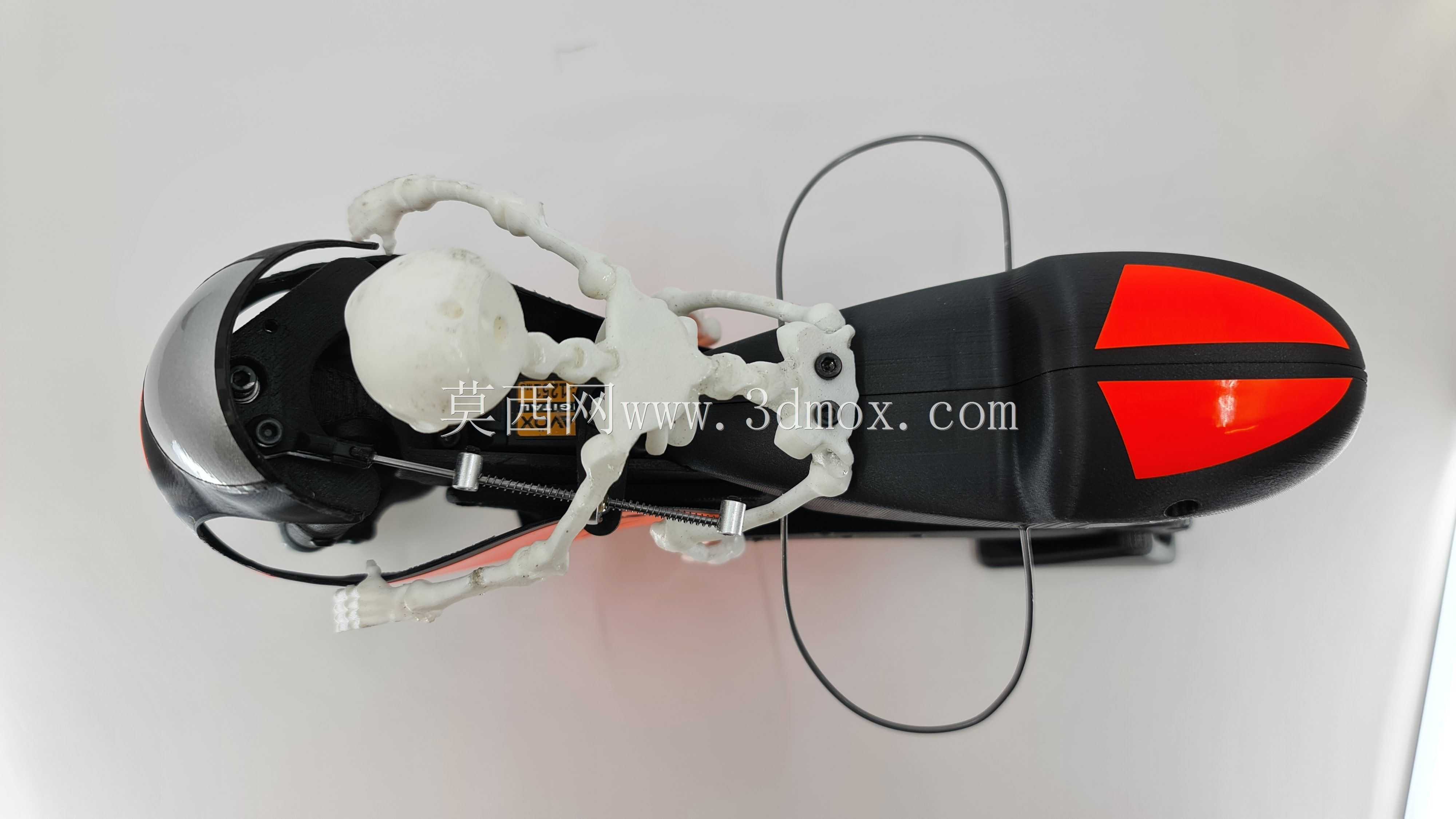 RC 3D打印超级自行车,RC MotoGp风格的抓地自行车