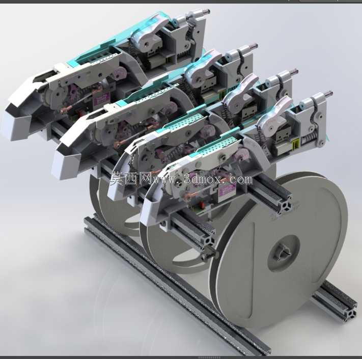 混合SMT Feeder STL零件-ABS材料或更好的材料。