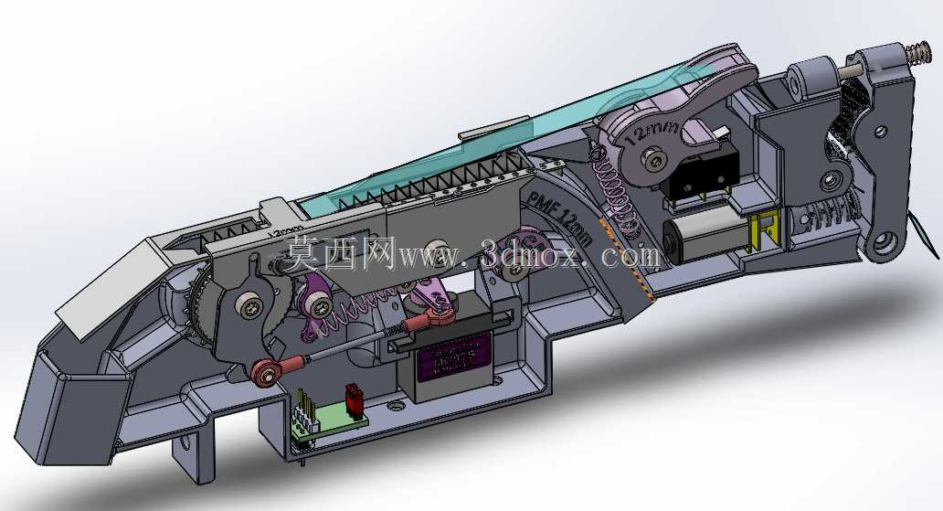 混合SMT Feeder STL零件-ABS材料或更好的材料。
