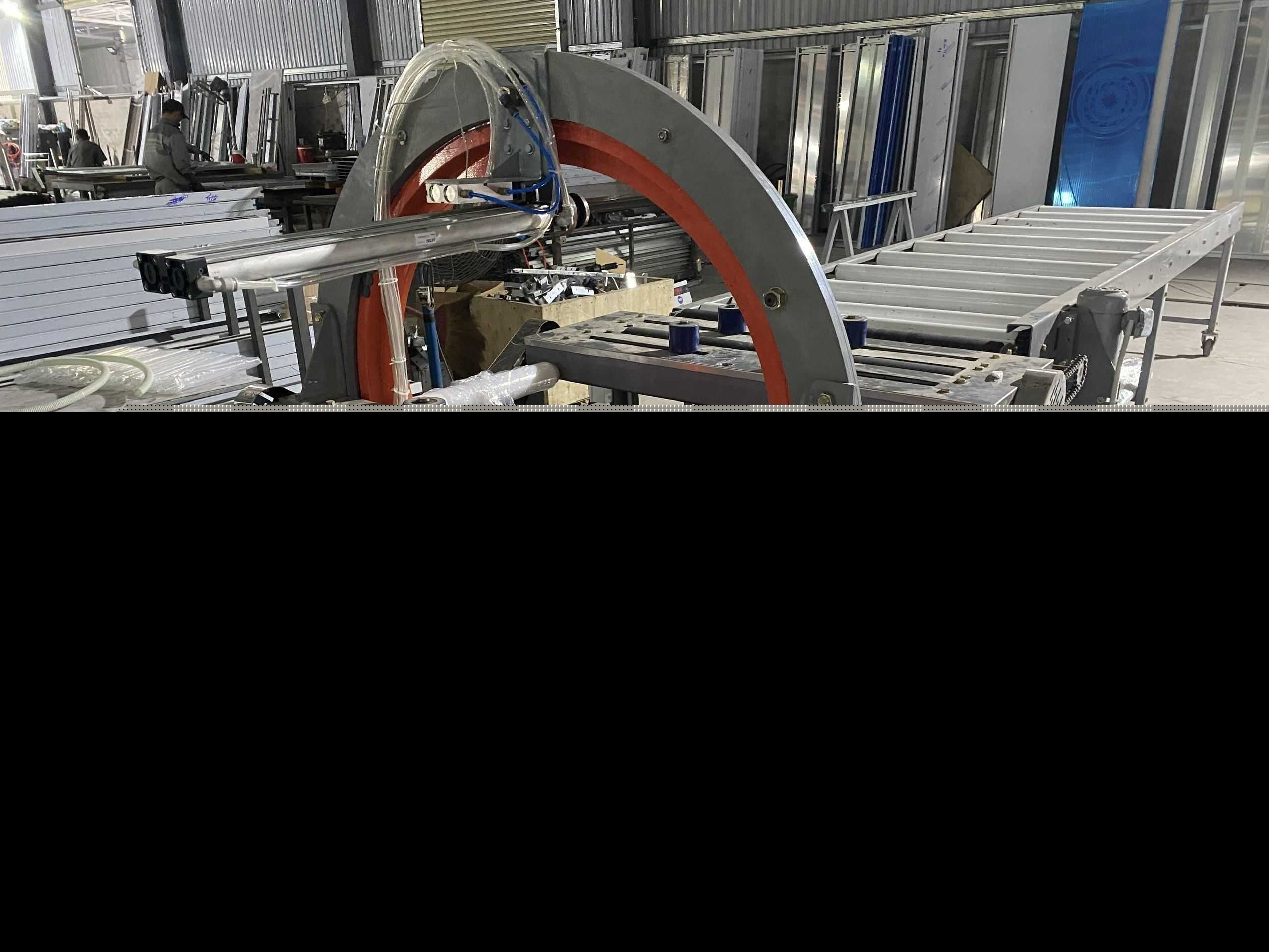 卧式薄膜复卷机3D模型