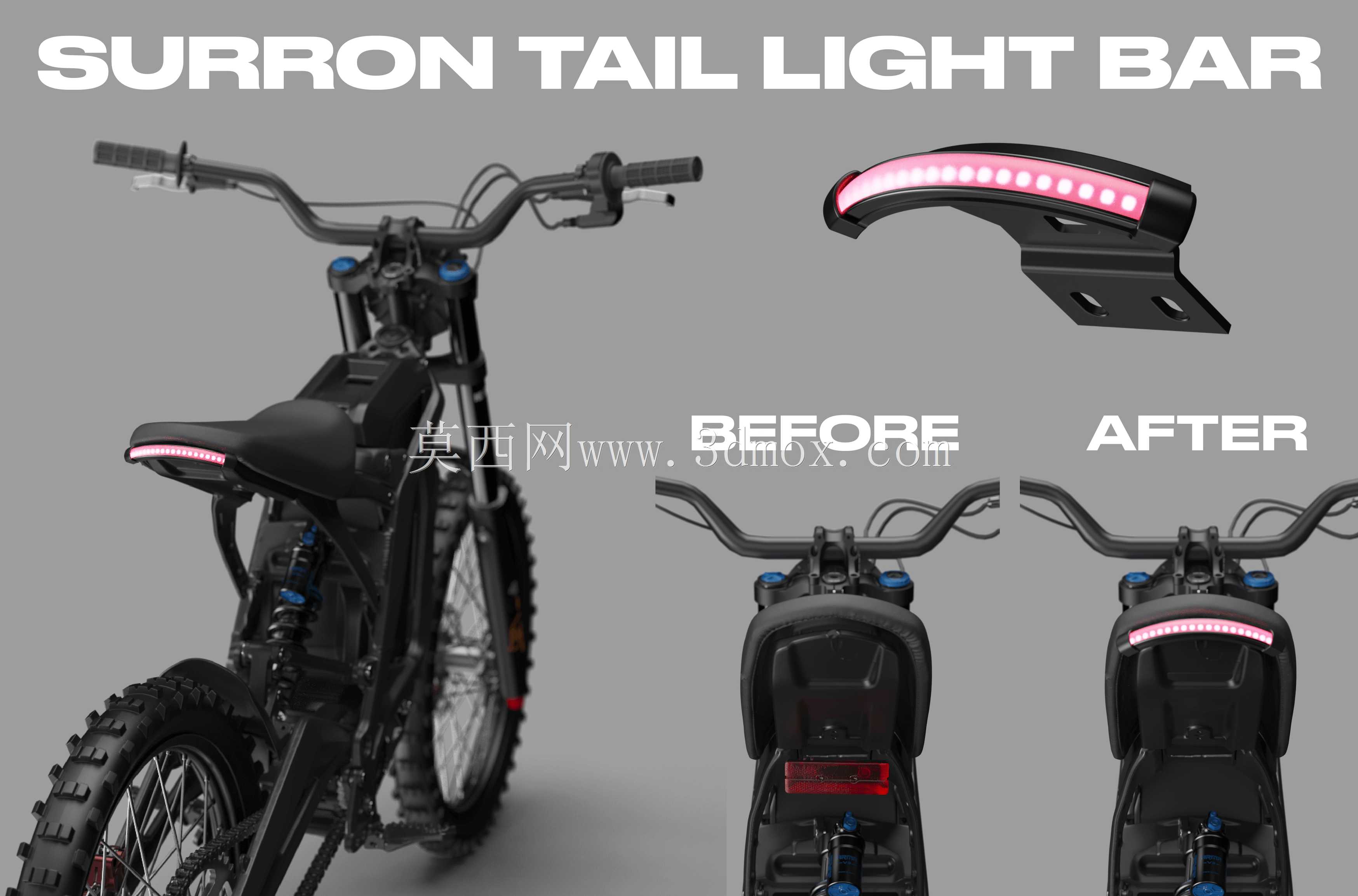 SURRON LIGHT BEE/SEGWAY定制后尾灯条