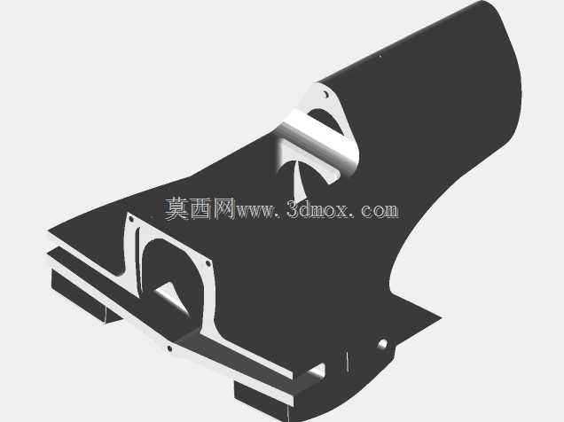 用于3D打印飞机的喷火MK IX模型
