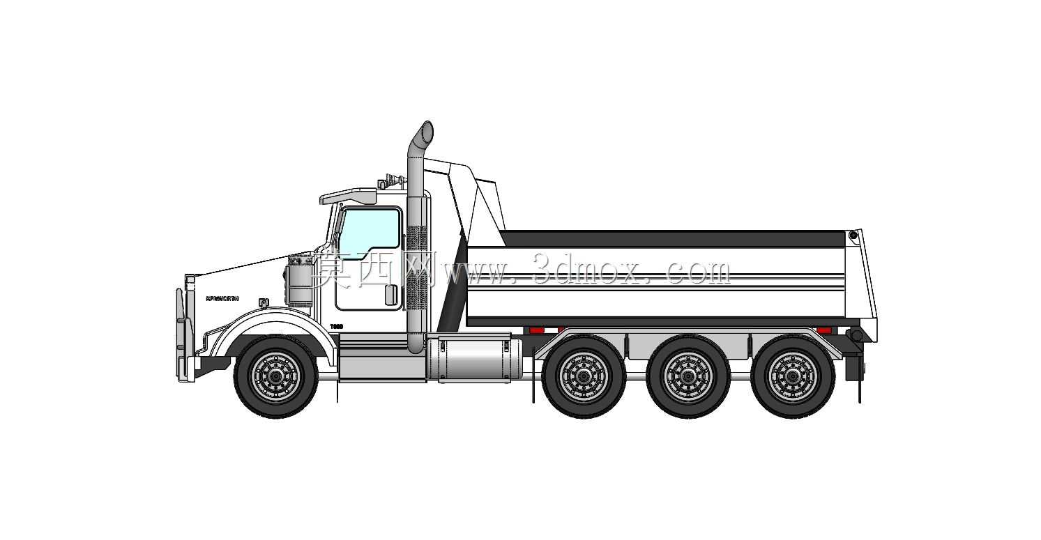 Kenworth T800 Camion benne