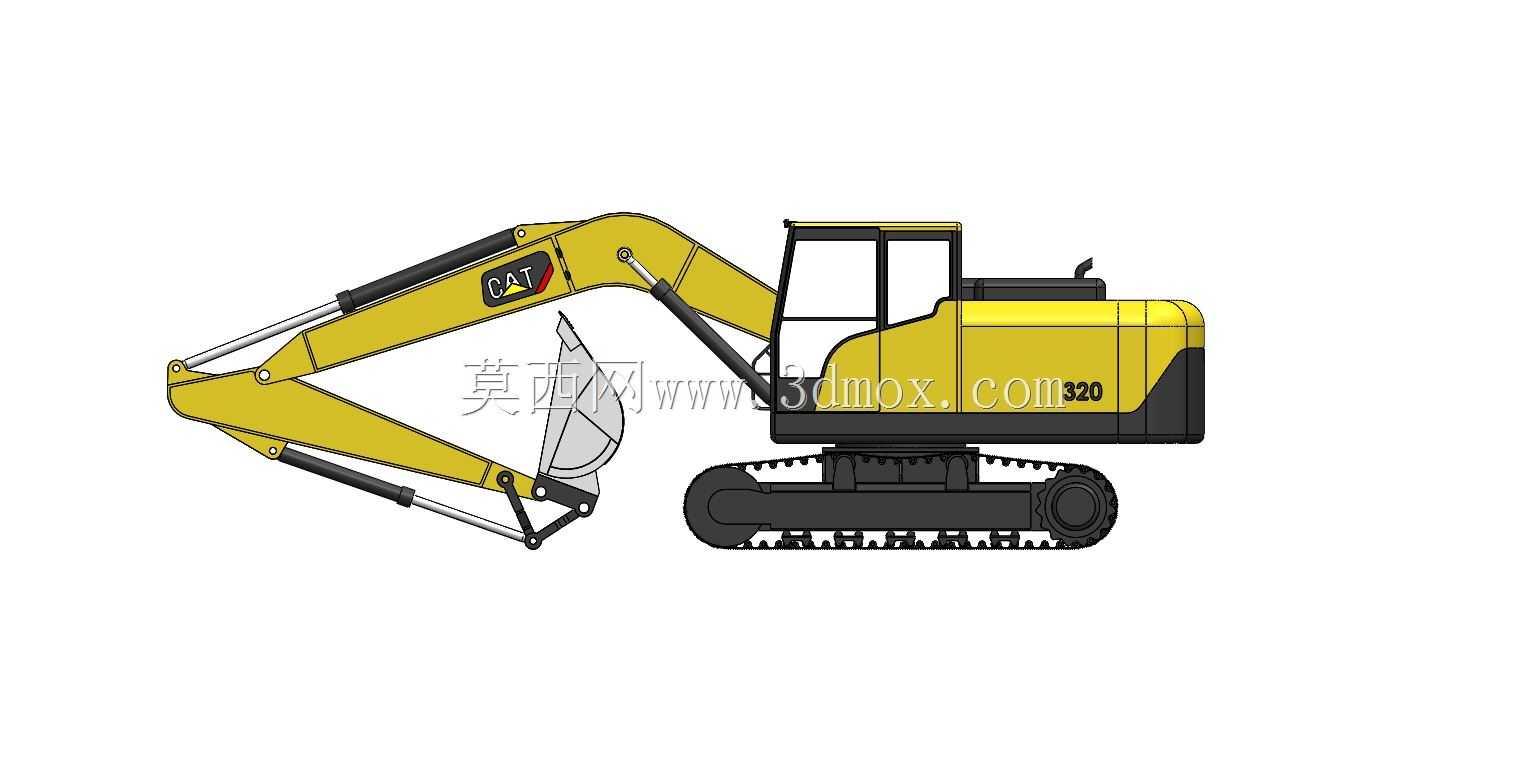 Pelleteuse 320 CAT