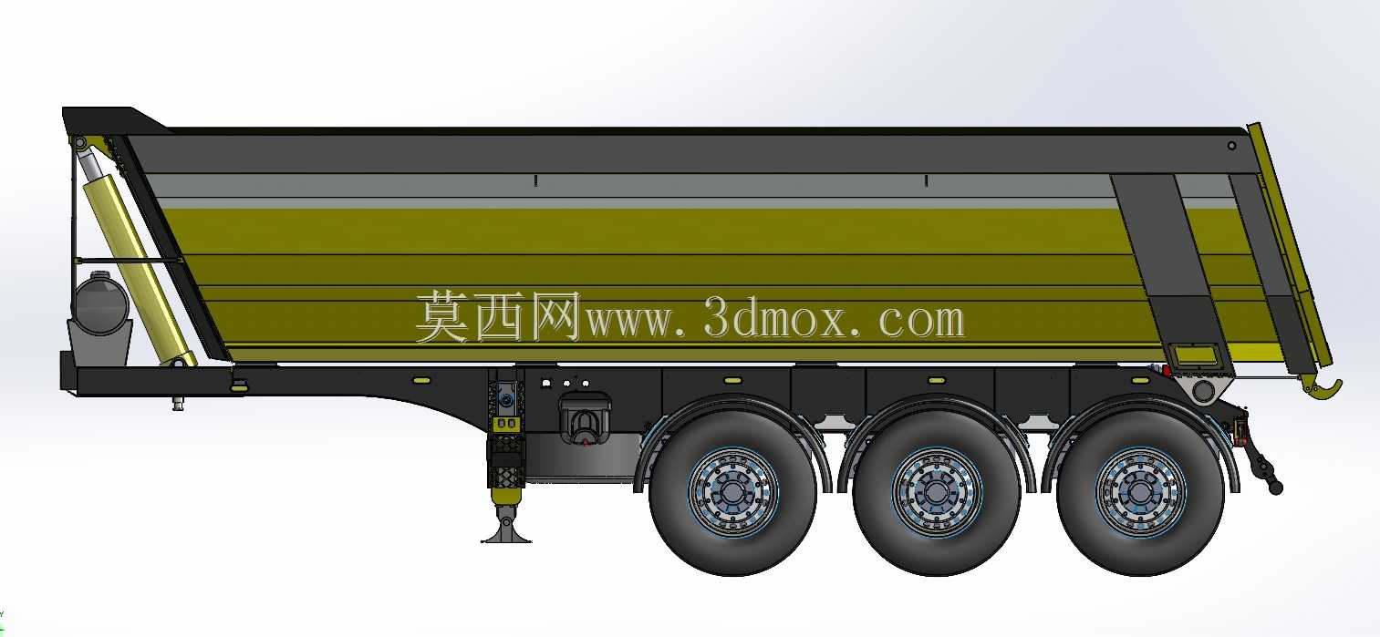 翻斗车拖车22m3-阻尼Dorse