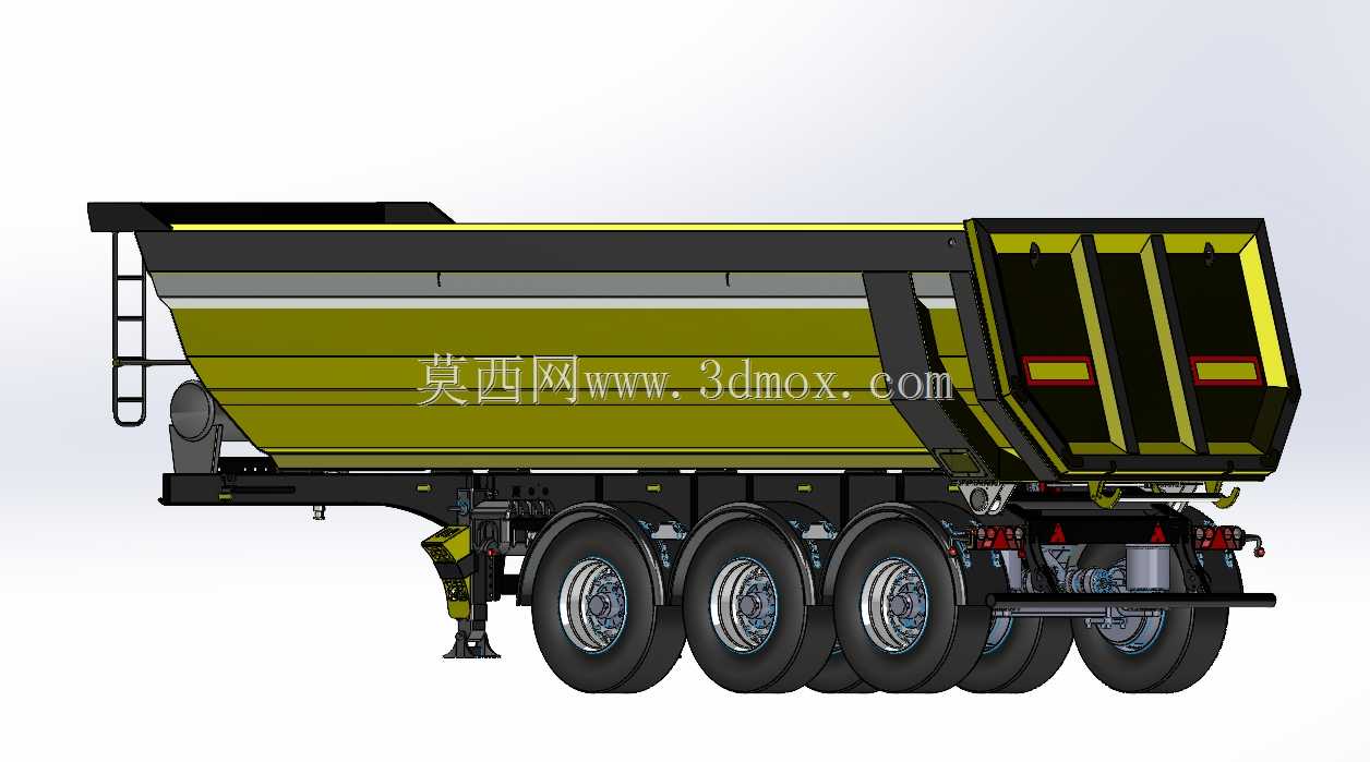 翻斗车拖车22m3-阻尼Dorse