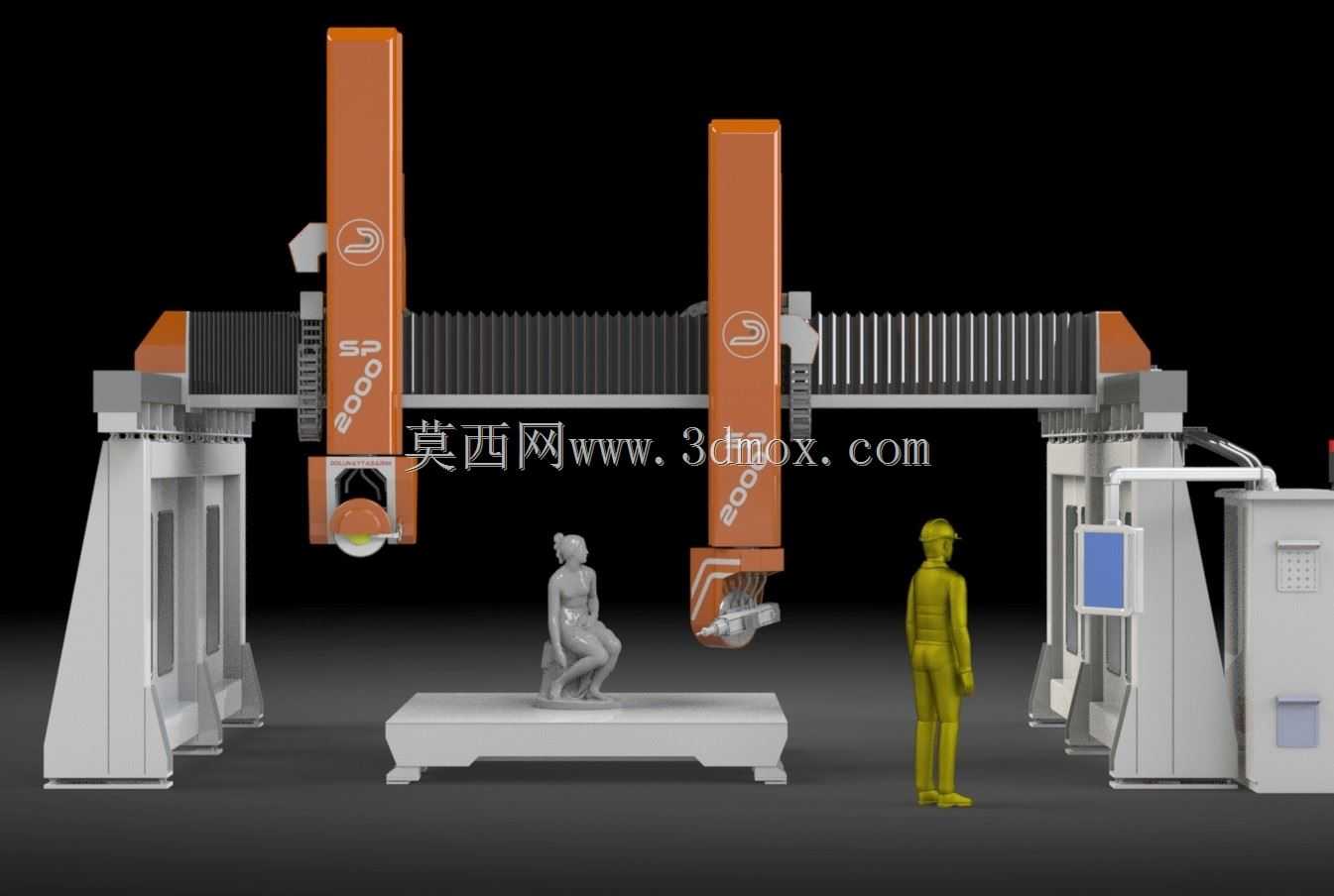 3D数控石雕机。大理石花岗岩加工。。