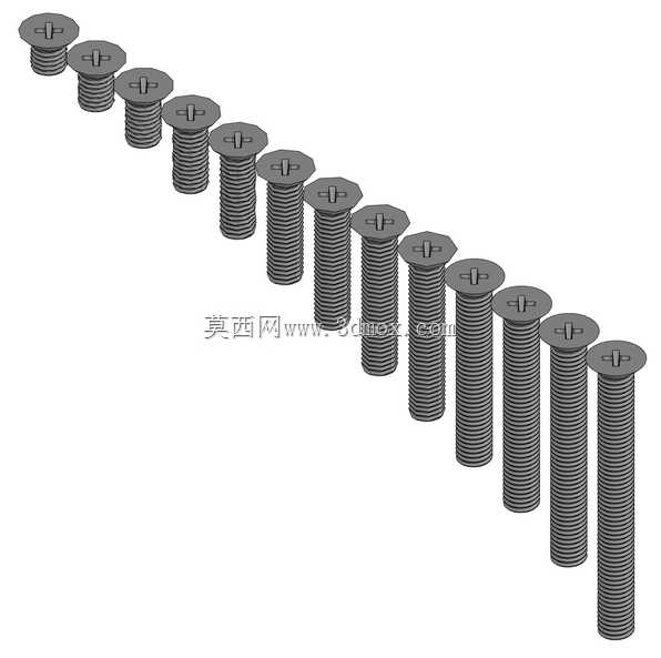 M3 4mm-30 mm DIN965A