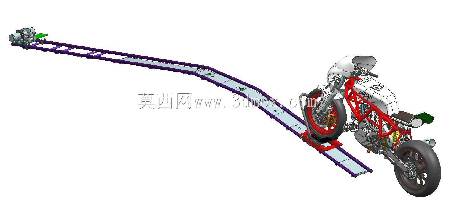 摩托车装载和拖车系统