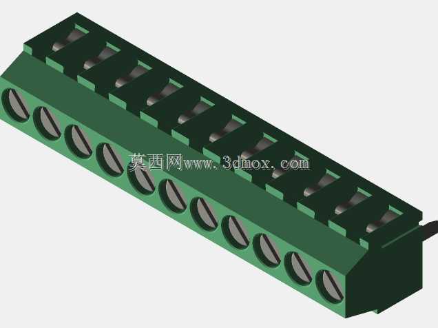 KiCAD的PCB接线板DEG381-3.5