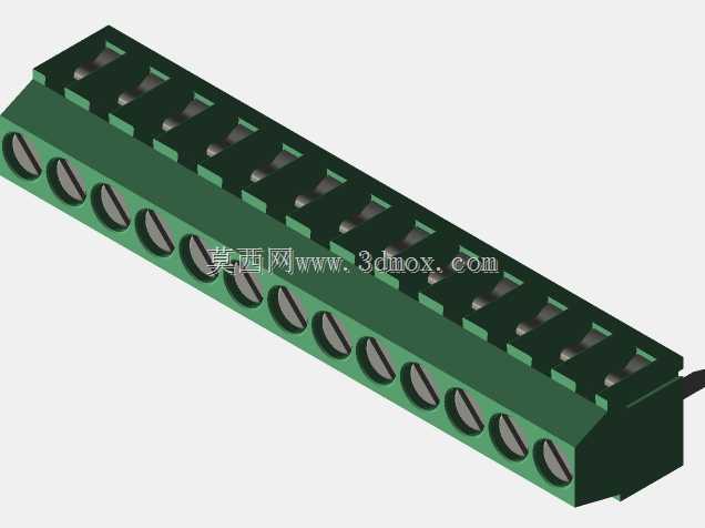 KiCAD的PCB接线板DEG381-3.5