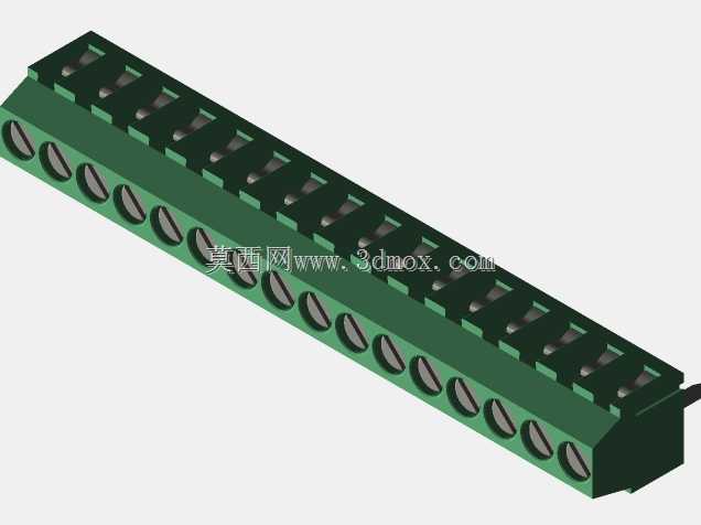 KiCAD的PCB接线板DEG381-3.5