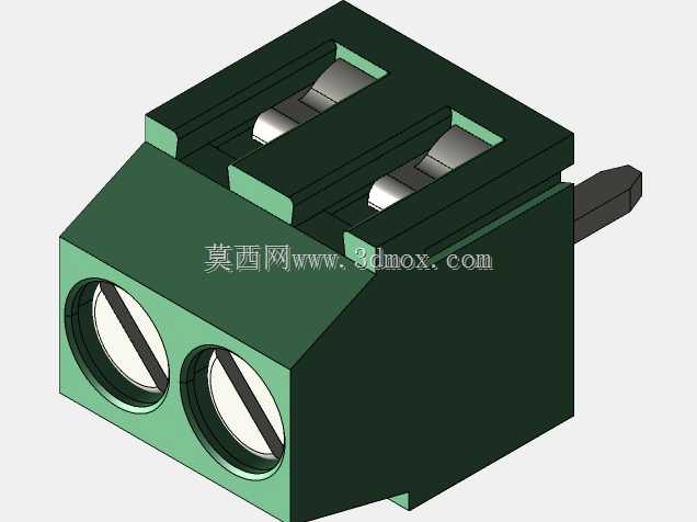 KiCAD的PCB接线板DEG381-3.5