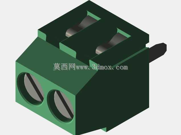 KiCAD的PCB接线板DEG381-3.5