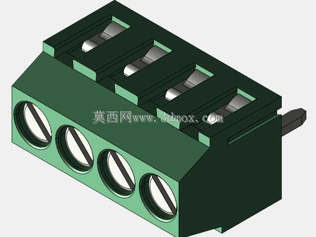 KiCAD的PCB接线板DEG381-3.5