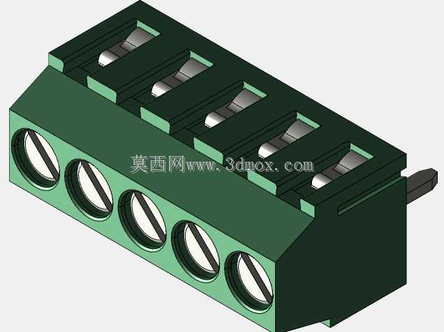 KiCAD的PCB接线板DEG381-3.5