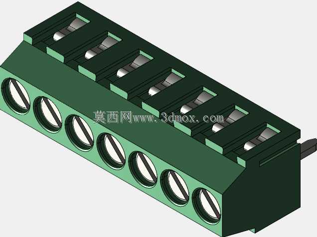 KiCAD的PCB接线板DEG381-3.5