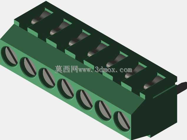 KiCAD的PCB接线板DEG381-3.5