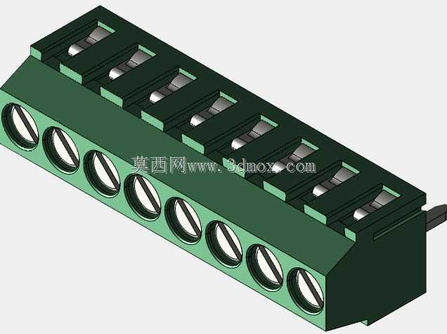 KiCAD的PCB接线板DEG381-3.5