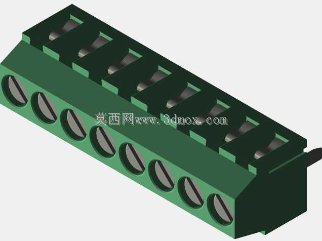 KiCAD的PCB接线板DEG381-3.5