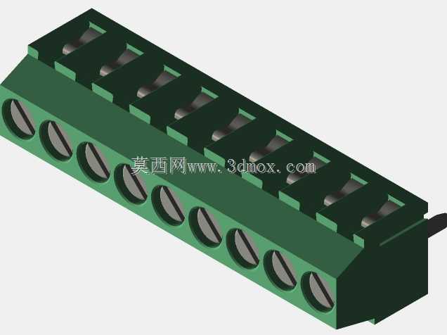 KiCAD的PCB接线板DEG381-3.5