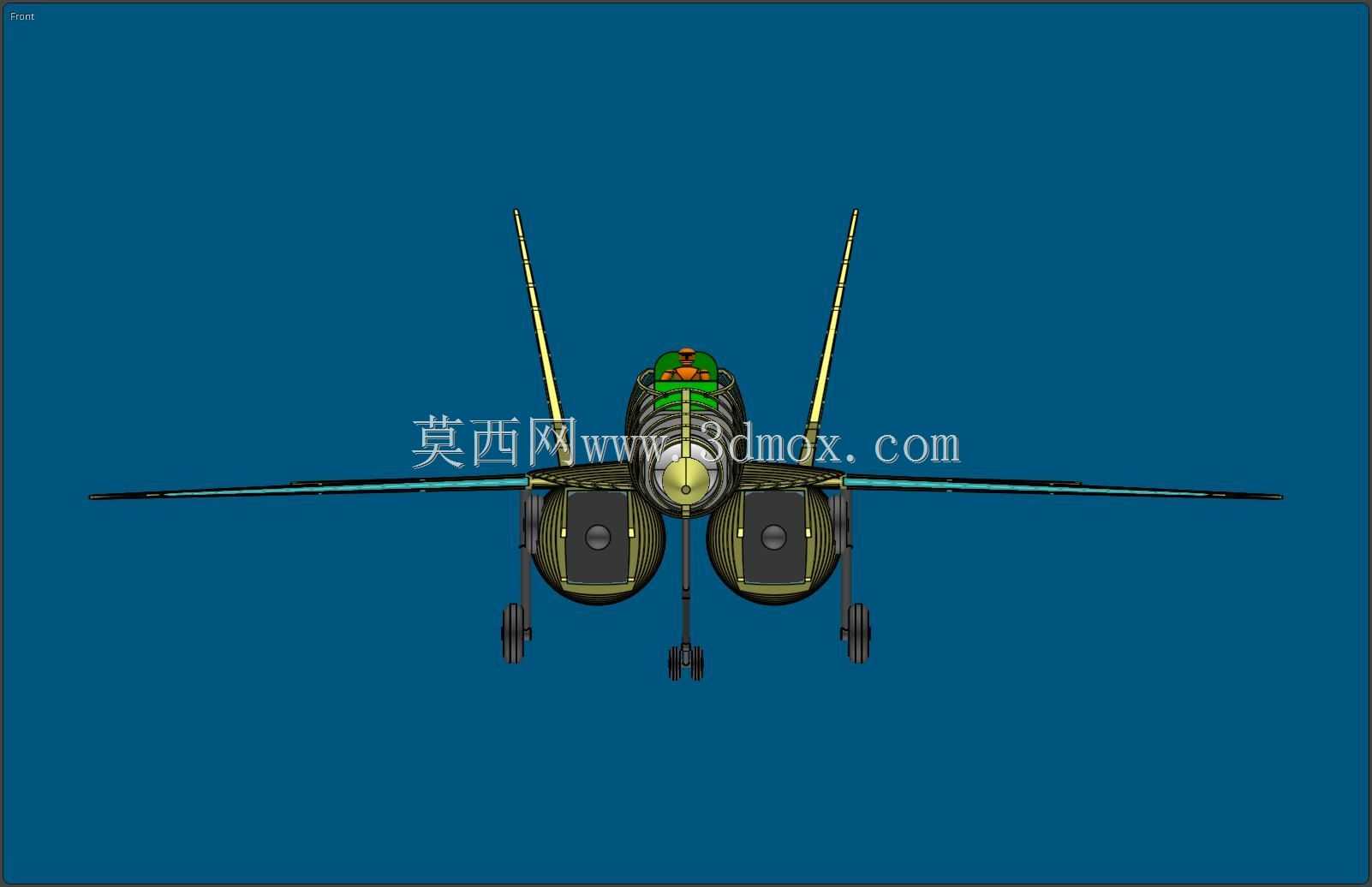 俄罗斯米格-29战斗机实体装配模型