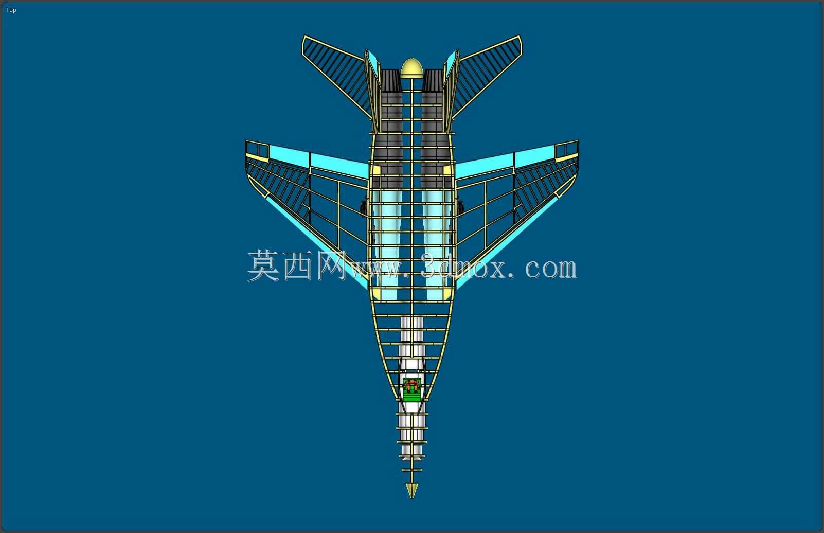 俄罗斯米格-29战斗机实体装配模型