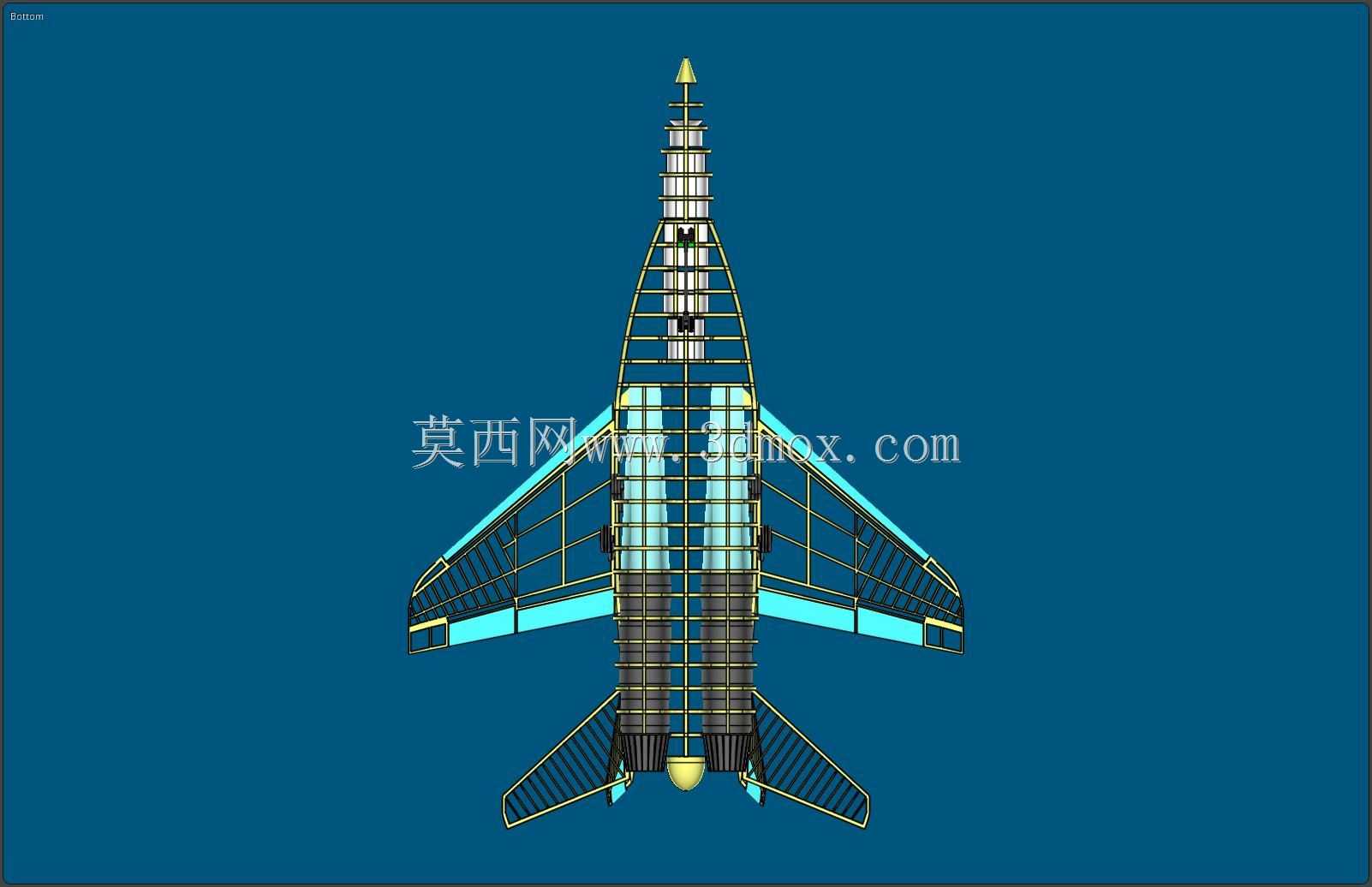 俄罗斯米格-29战斗机实体装配模型