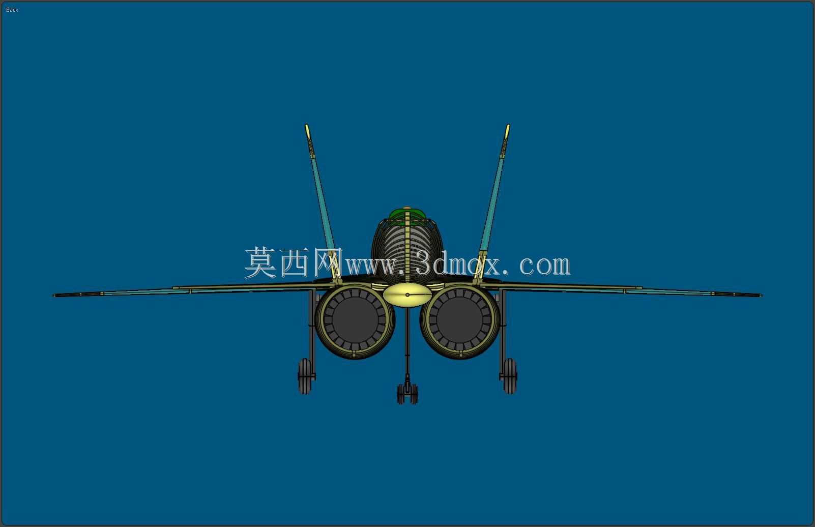 俄罗斯米格-29战斗机实体装配模型