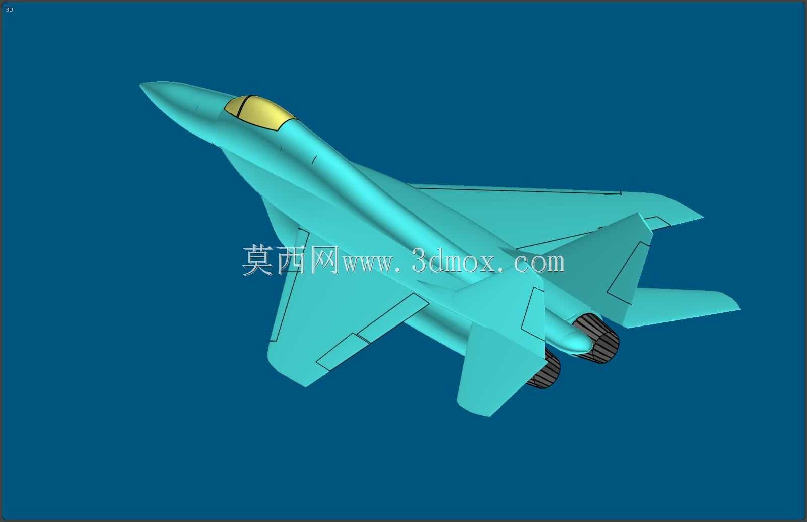 俄罗斯米格-29战斗机实体装配模型