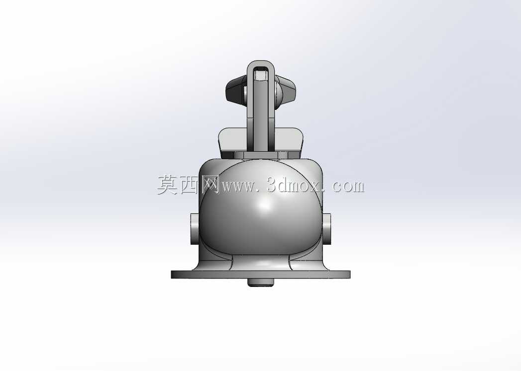 槽舌拖车连接器触发器闩锁-锌-2个球形螺栓连接-3.500磅