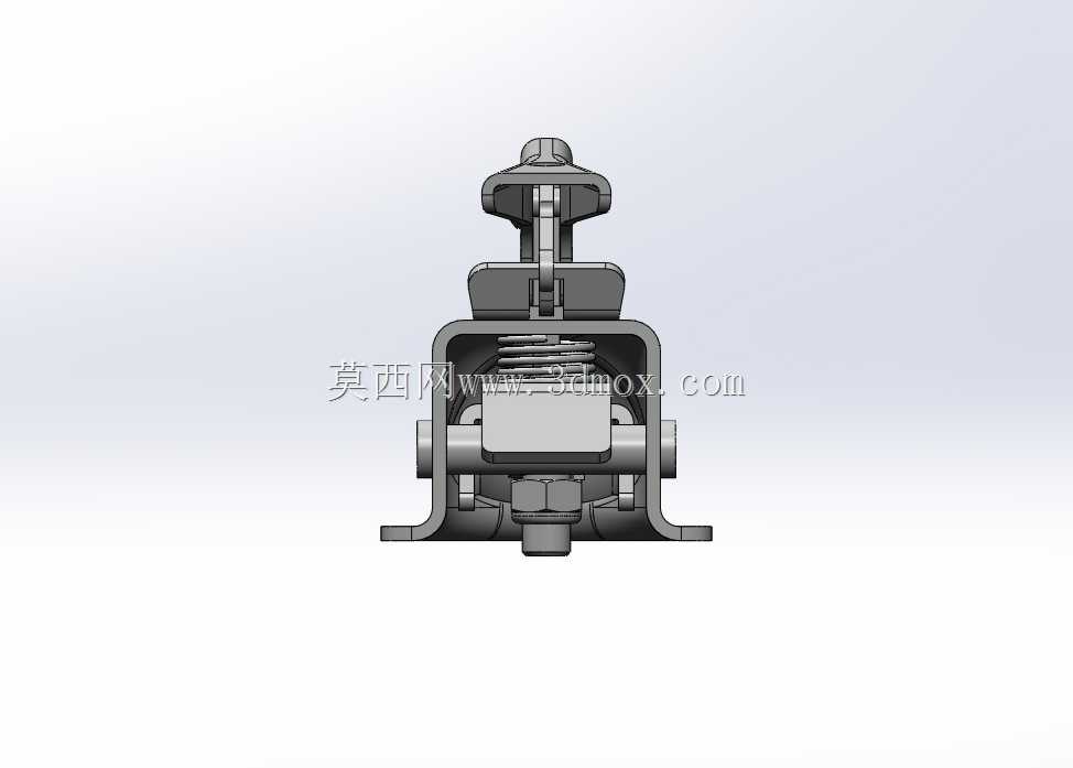 槽舌拖车连接器触发器闩锁-锌-2个球形螺栓连接-3.500磅