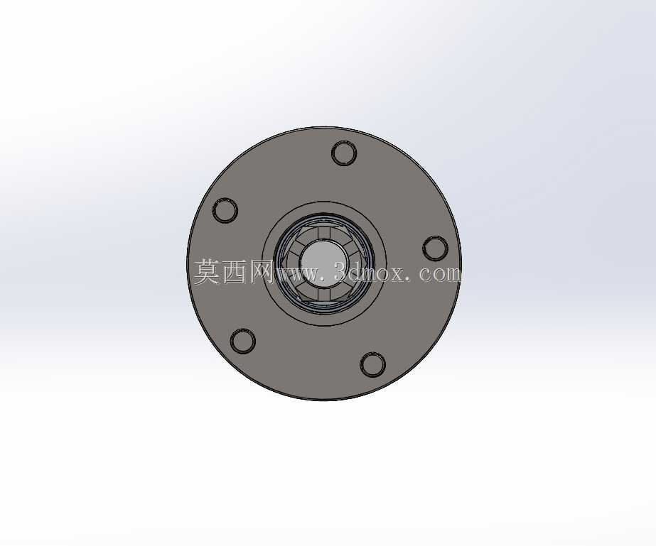 带惰轮轴的拖车轮轴-5对4-1/2螺栓模式-1300mm长-2000磅/900公斤