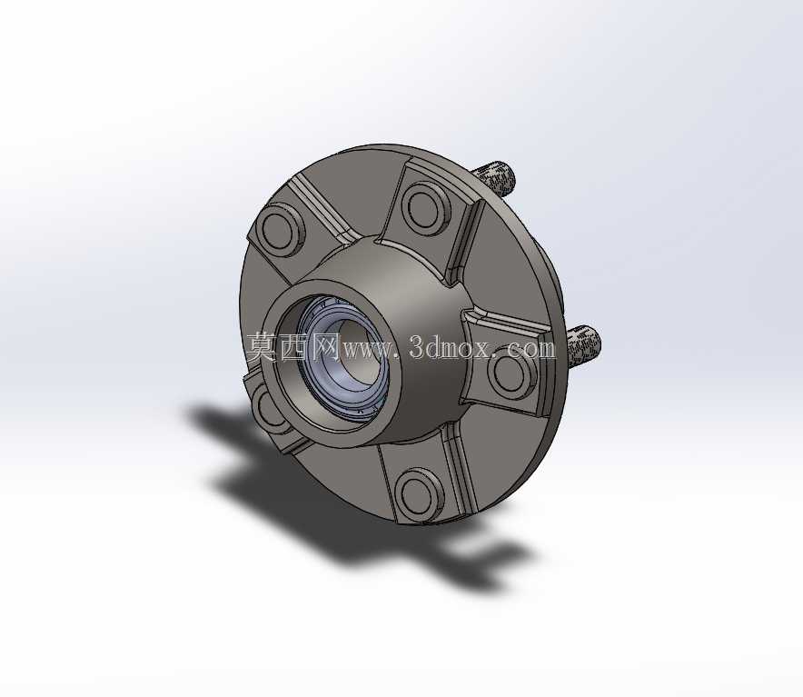 用于2K Lbs轴13“至15”车轮的拖车惰轮轮毂总成-4-1/2“上的5个”