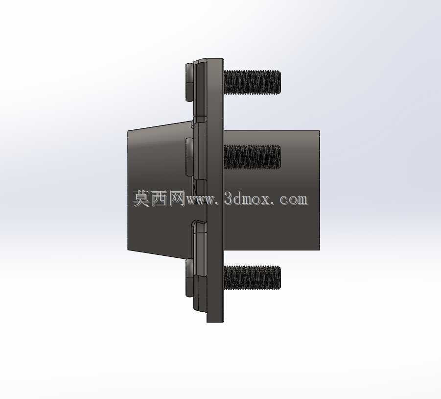 用于2K Lbs轴13“至15”车轮的拖车惰轮轮毂总成-4-1/2“上的5个”