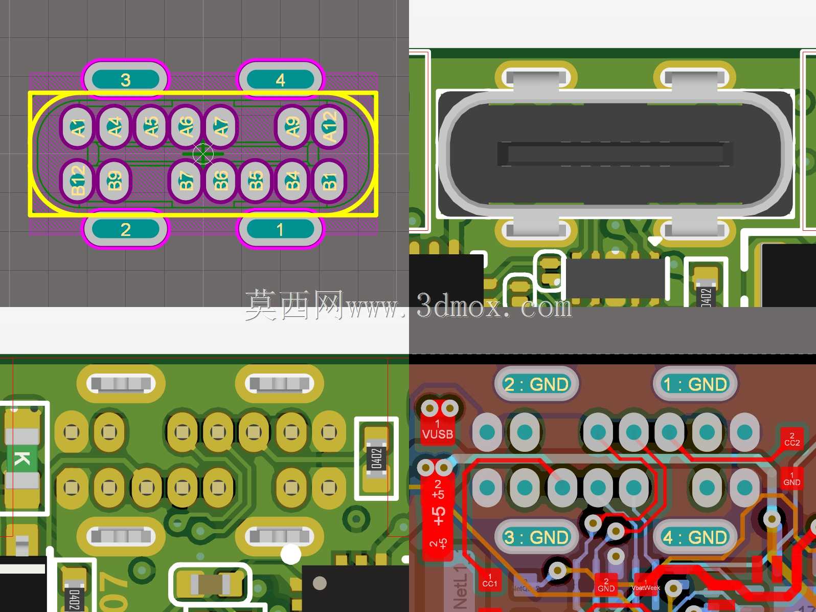 USB C��������ֱH=10mm