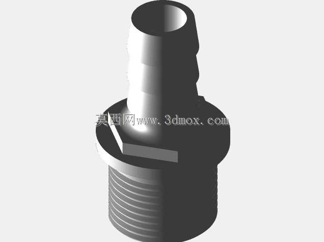1/2“叉形适配器,适用于廉价潜水泵