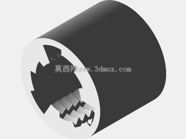 Welin Breech Lock三维模型