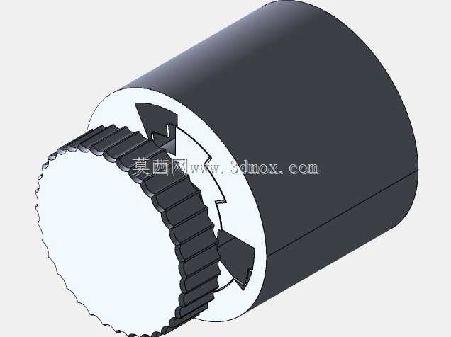 Welin Breech Lock三维模型