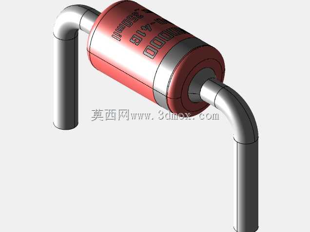 轴向二极管外壳-全套。