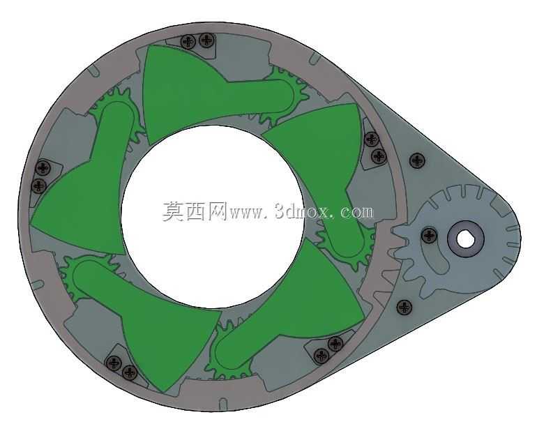 D50M5B-TY2用于3d打印的机械机构3d打印模型