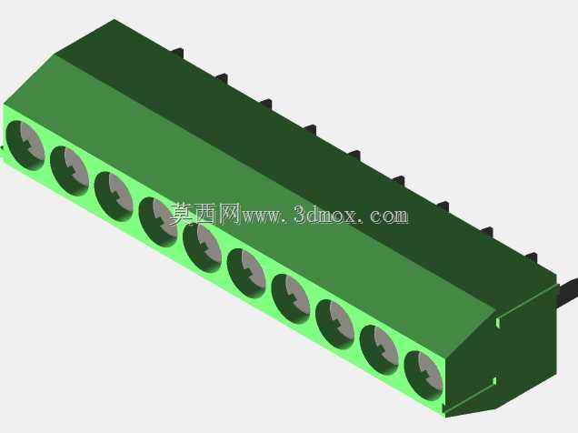 KiCAD的PCB接线板间距3.5mm