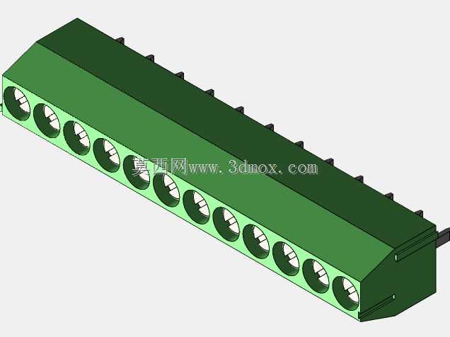 KiCAD的PCB接线板间距3.5mm